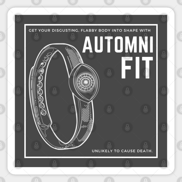 Automni-Fit Magnet by Battle Bird Productions